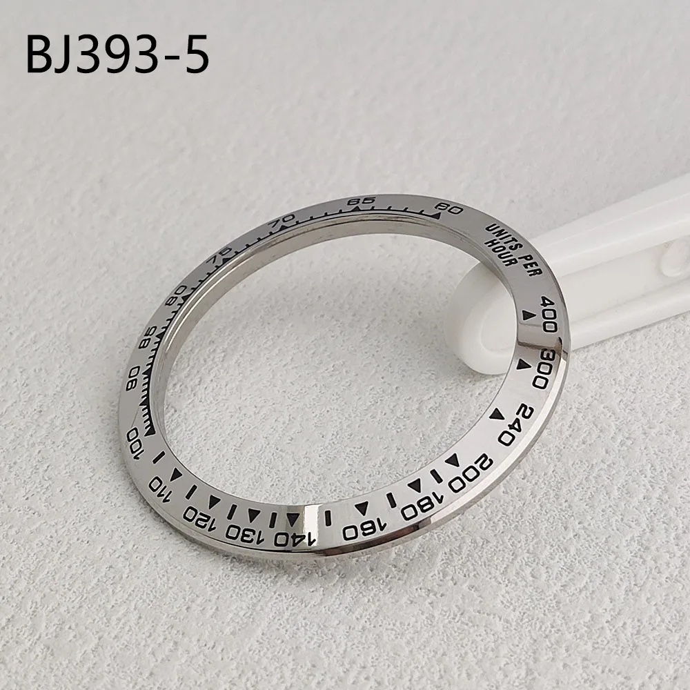 Replacement 39.3mm watch bezel insert Suitable for 39.3mm watch case gold silvery Ceramic bezel insert module watch accessories