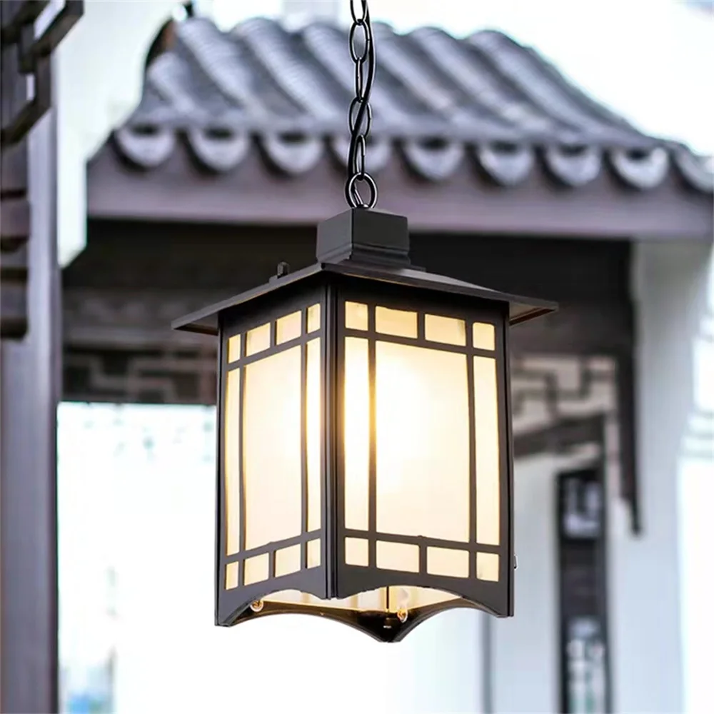 TINNY Classical Pendant Light Outdoor Retro LED Lamp Waterproof for Decoration Corridor Home