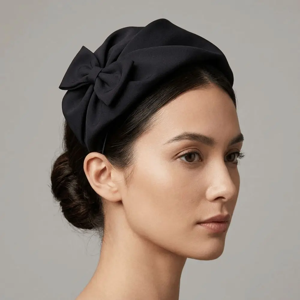 Oversized Polka Dot Headband Non-slip Breathable Half Hat Style Hairband Lightweight Comfortable Wide Hair Hoop Birthdays