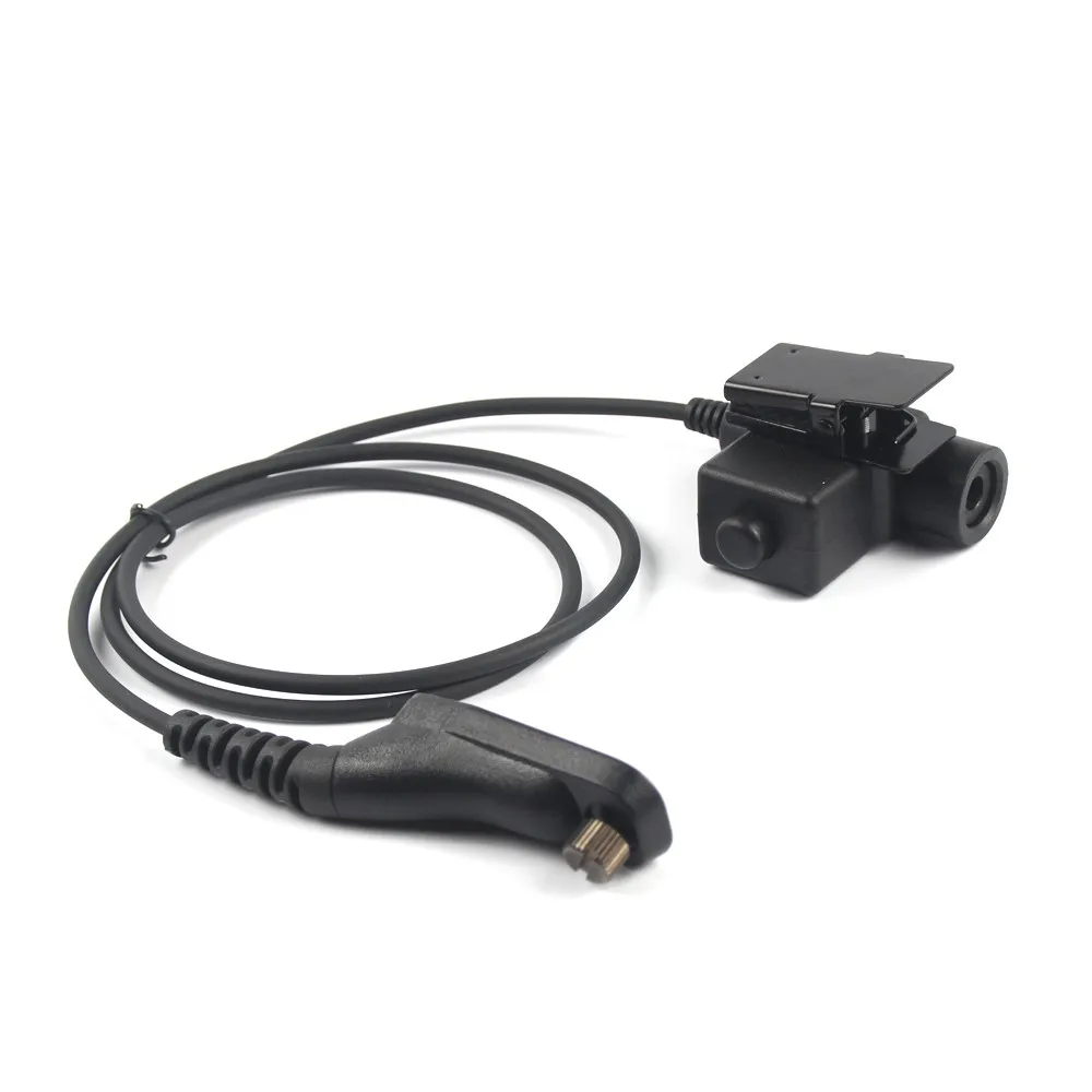 Tactical Headset Adapter PTT for  Motorola XiR P8668 P8268 8260 APX 7000 8000 DP3400 DP3600 DGP4150