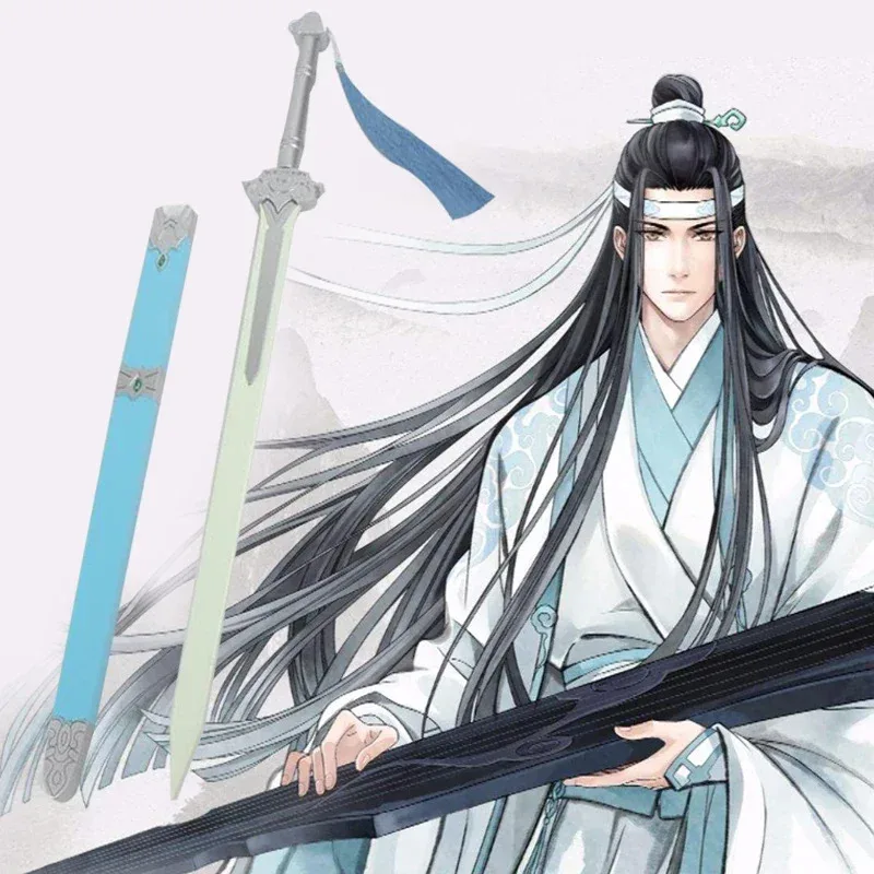 Wei Wuxian/Lan Wangji Cosplay Costumes Ancient Mo Dao Zu Shi Grandmaster of Demonic Cultiion Halloween Costume Wigs C89K223