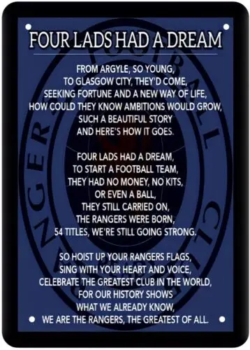 1E,Glasgow Rangers …