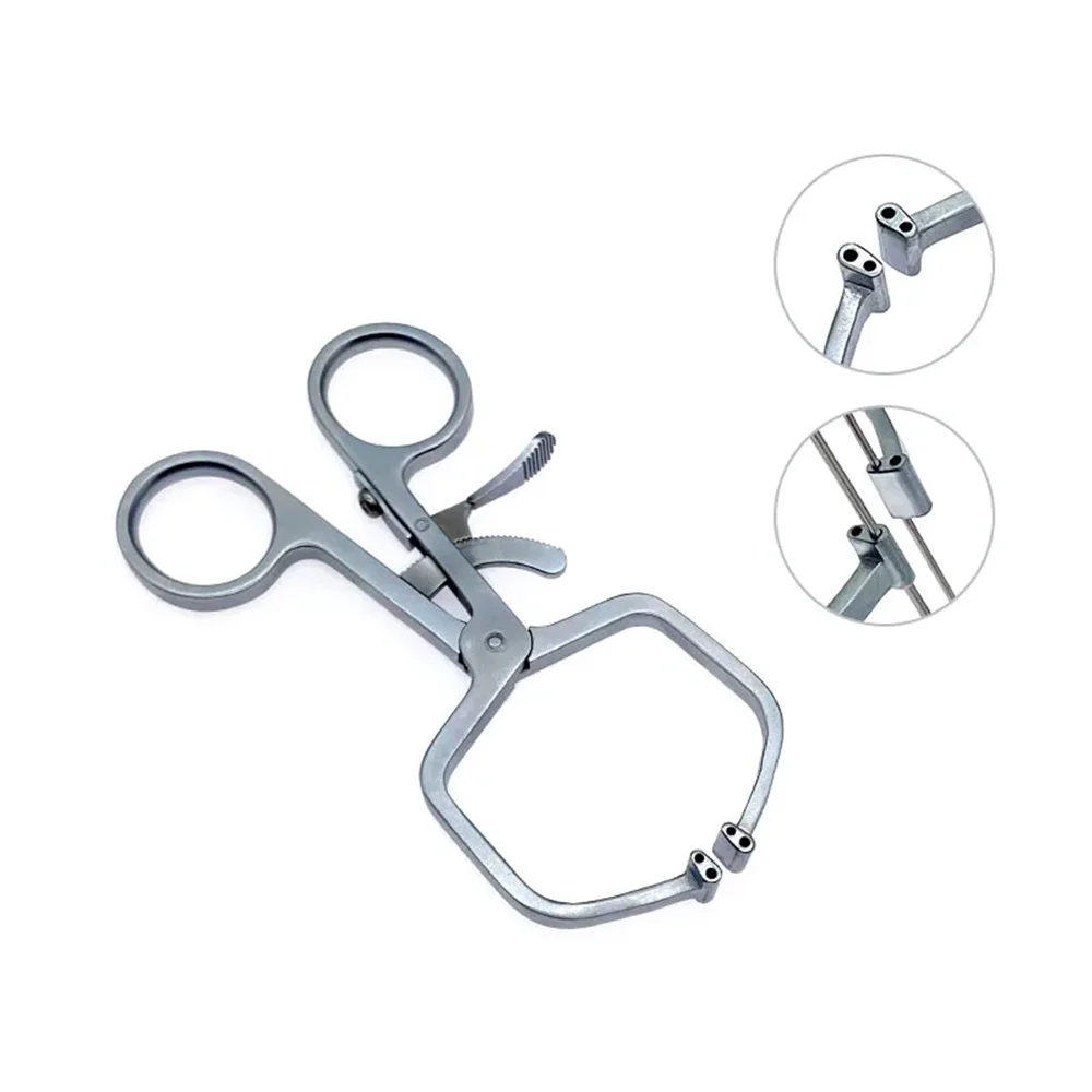 1PC Stainless Steel Compression Kirschner Forceps Distractor 1.2/1.5mm Opener Orthopedic Surgical Instruments