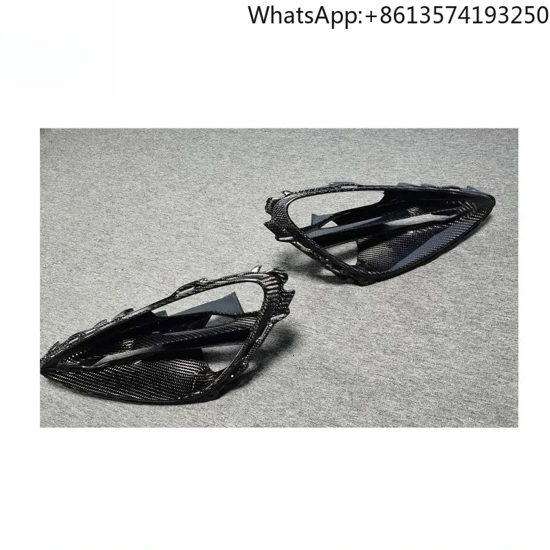

For Dry Carbon 720s Carbon Fiber Headlamp Cover Headlamp Frame Suitable For McLaren 720s Lampshade