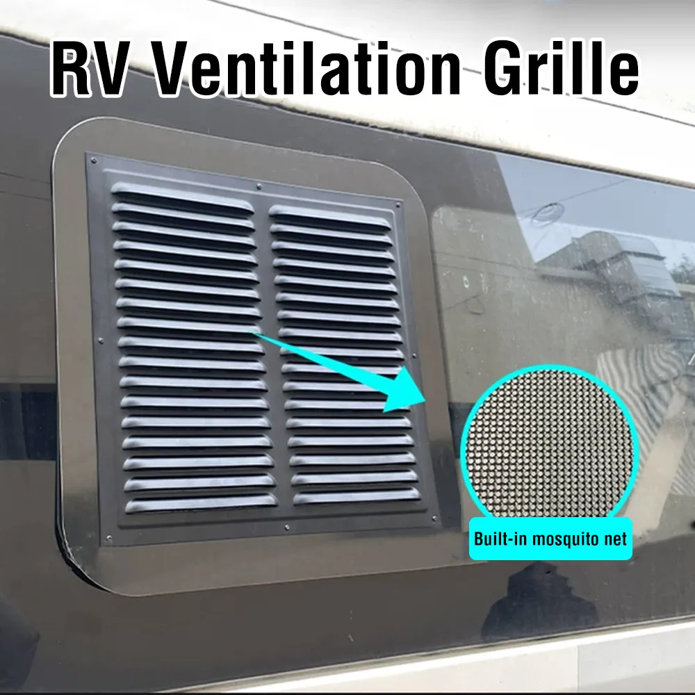 

Anti-theft Ventilation Grille with Flyscreen for VW T5 T5.1 T6 T6.1 Sliding Window Driver Side RV Parts