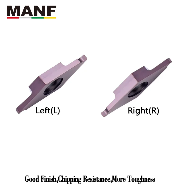 MANF ตัด-ร่องใส่ TKF16R050-S-เครื่องกลึง CNC การประมวลผลสแตนเลส Ceented คาร์ไบด์ขนาดเล็กอะไหล่การกลึง
