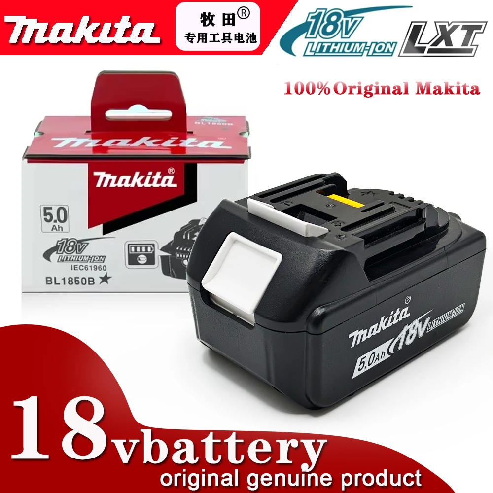 

Makita Power battery 18V 5000mAh Makita BL1830B BL1850B BL1850 BL1840 BL1860 BL1815 Replacement Lithium Battery