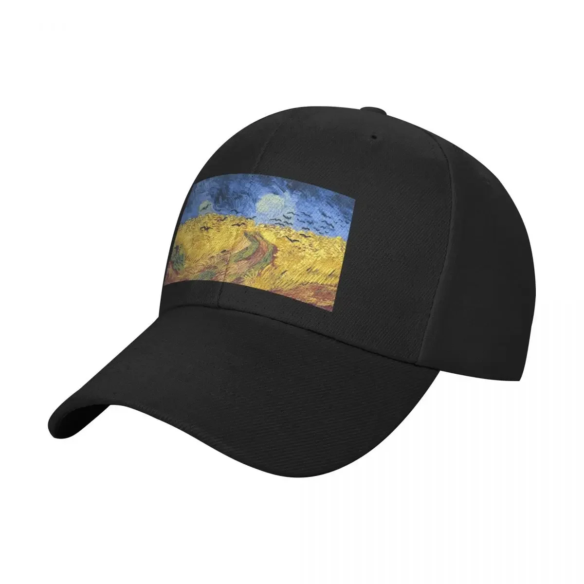 Vincent Van Gogh Wheatfield with Crows Baseball Cap cute Designer Hat Male Women's