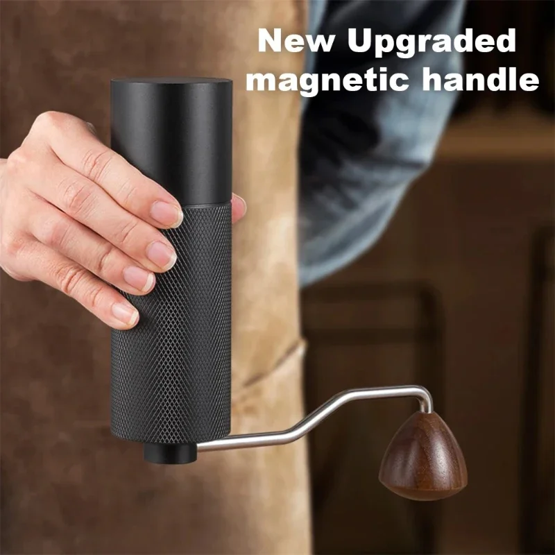 

Portable Hand Grinder Portable Coffee GrinderManual Coffee Grinder Stainless Steel Conical Burr Adjustable Setting High Quality