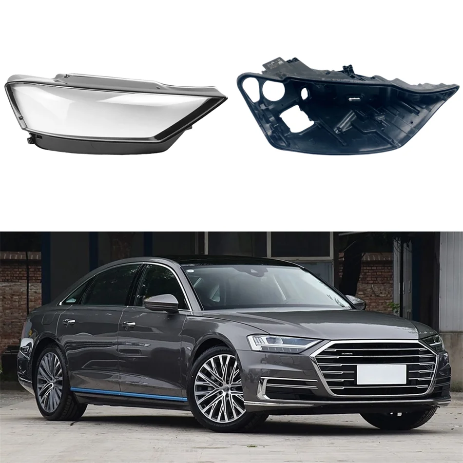

Для Audi A8 A8L S8L D5 2018 2019 2020 2021 2022 запасные части для салона автомобиля, фара, стекло, нижняя часть корпуса