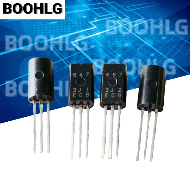 New Original HIT647 HIT667 Equivalent to 2SB647 2SD667 B647 D667 TO-92L Audio Amplifier Matched Pair Transistor