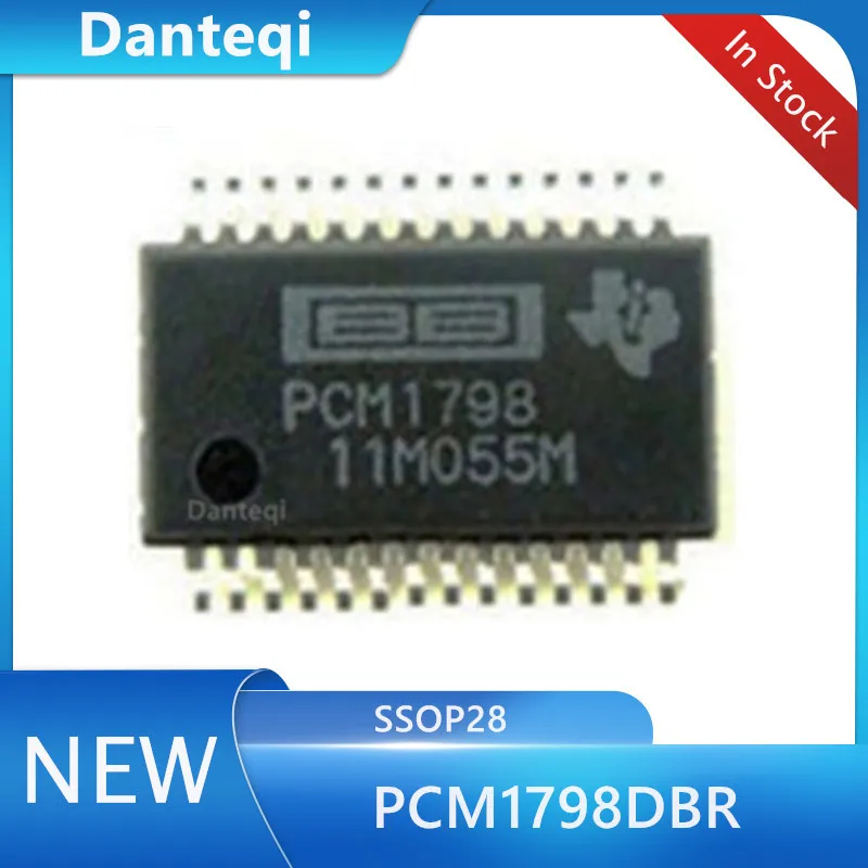 2PCS~10PCS/LOT PCM1798DBR PCM1798 SSOP28 New Original in Stock