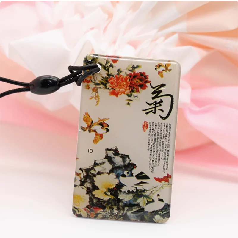 125Khz T5577 EM4305 RFID  Epoxy Keyfobs Key Tags Rewriteable Copy Proximity Access Control ID Card for RFID Copier