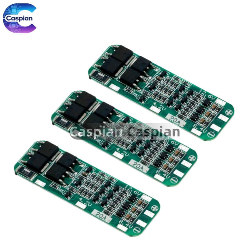 BMS 3S 20A Li-ion Lithium Battery 18650 Charger PCB BMS Protection Board For Drill Motor 12.6V Lipo Cell Module 64x20x3.4mm