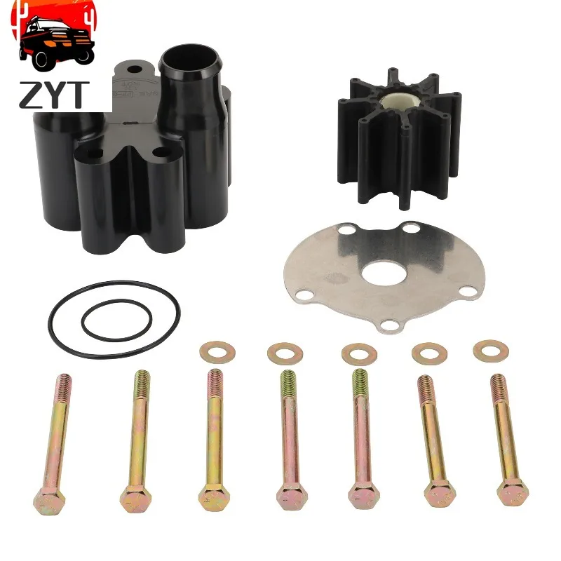 新品の原水ポンプインペラーキット-46-807151a14-807151a7-18-3150-マーキュリーザー船尾駆動船内エンジン-v6-v8-43-87-l用