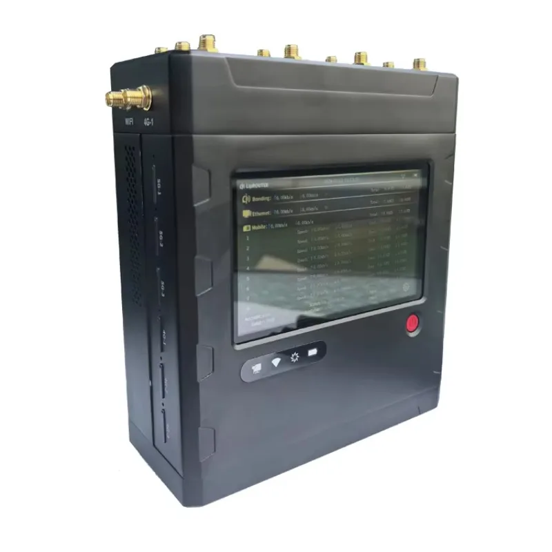 

4G/5G High-Speed Dual WiFi Bonding Router With Multi-Sim Card Slots for Live Streaming Outdoor Modem Data Function