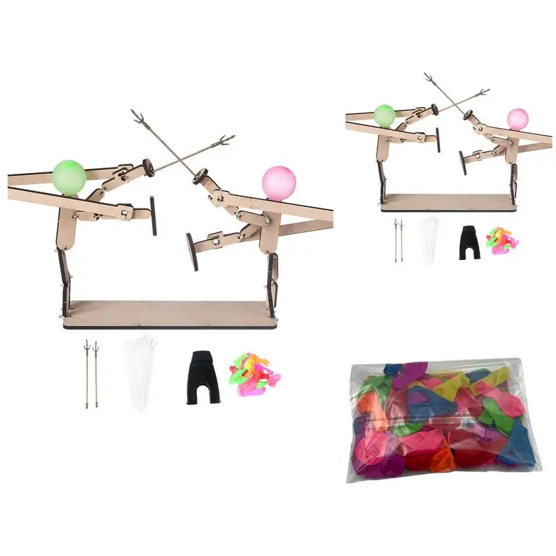 

Balloon Battle Game Two Player Challenging Board Balloon Battle Party Game To Exercise Hand Dexterity For Living Room Classroom