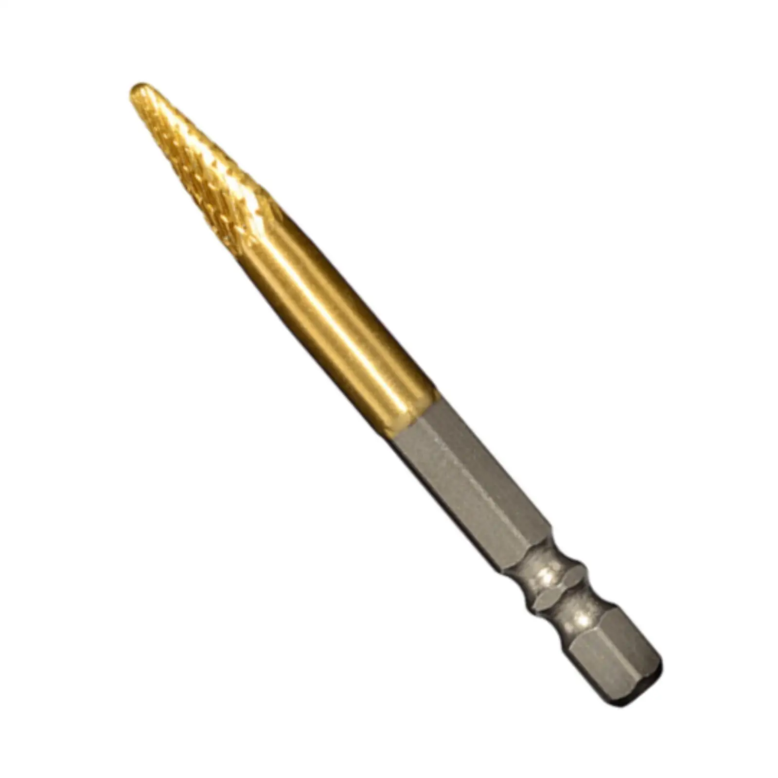 Carbide Rotary Burr Bit,1/4'' Hex Shank Portable Rotary Tool Die Grinder Bit Cutting Burr for Wood Carving Metal Polishing