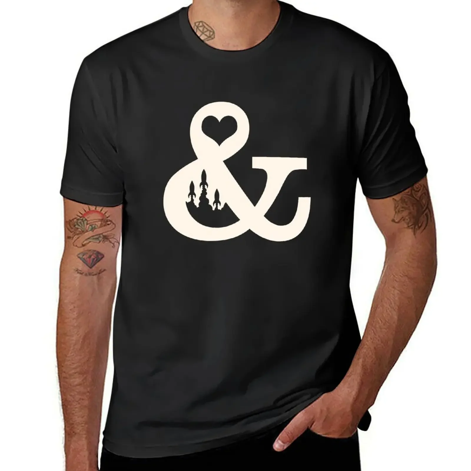 

Love & Rockets (White) T-Shirt anime luxury t-shirt graphic t shirt vintage gifts for boyfriend men t shirts high quality