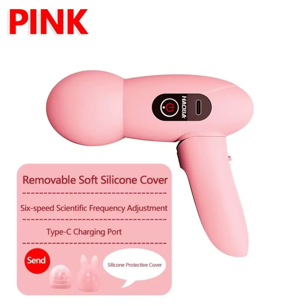 

Adjustables Mini Fascia Massager Wear Resistant Soft Massage Head Deep Tissue Massage Device Portable Comfortable