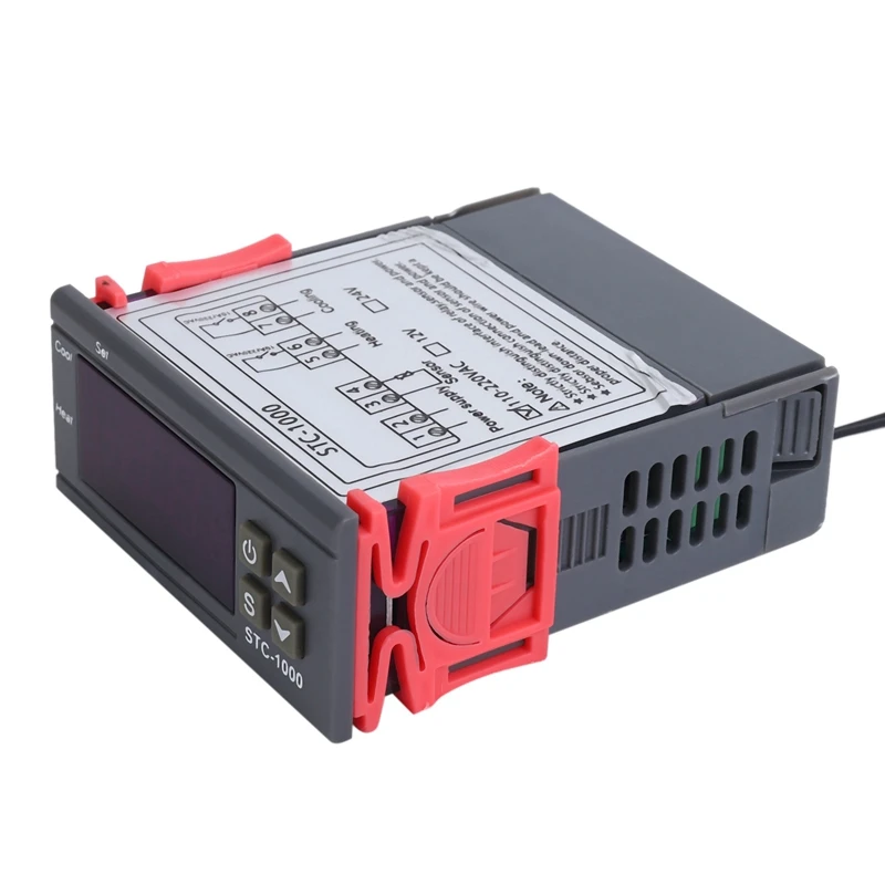 Новый цифровой регулятор температуры 4X 220V/STC-/1000 с NTC