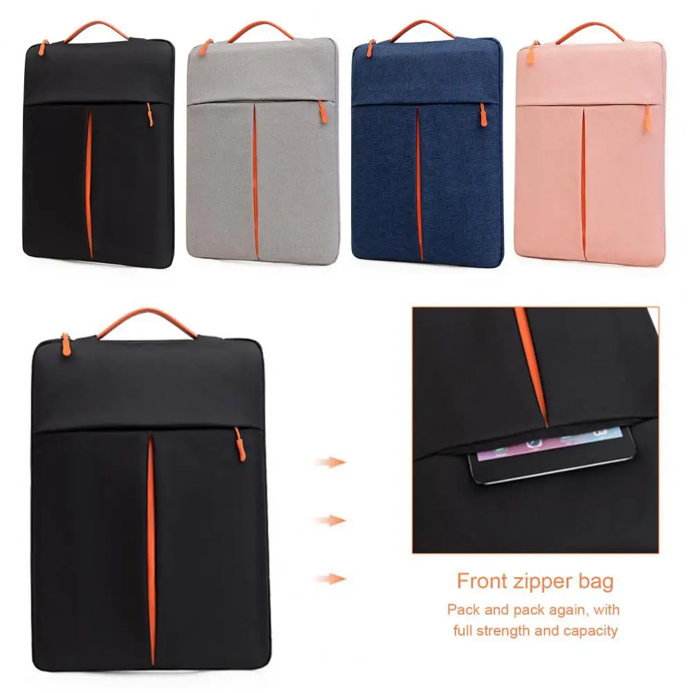 12/14/16 Inch Splash-proof Laptop Case Notebook Sleeve with Handle Soft Lining Design Waterproof Universal Laptop Storage Bag