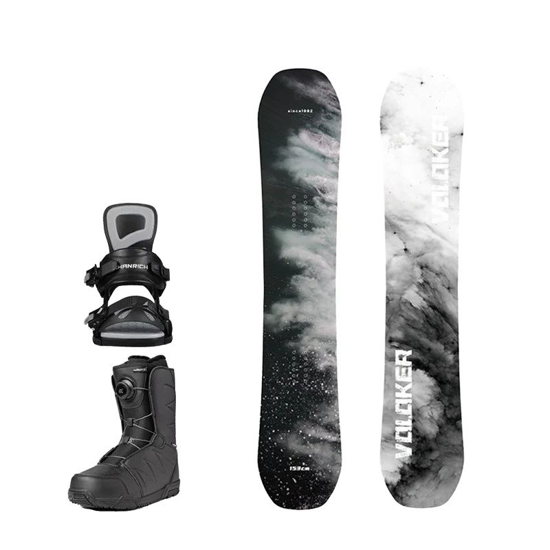 Manufacture Direct Sale Customization Optional Professional Ski Sets Boots Binding Snowboarding Sports Equipment
