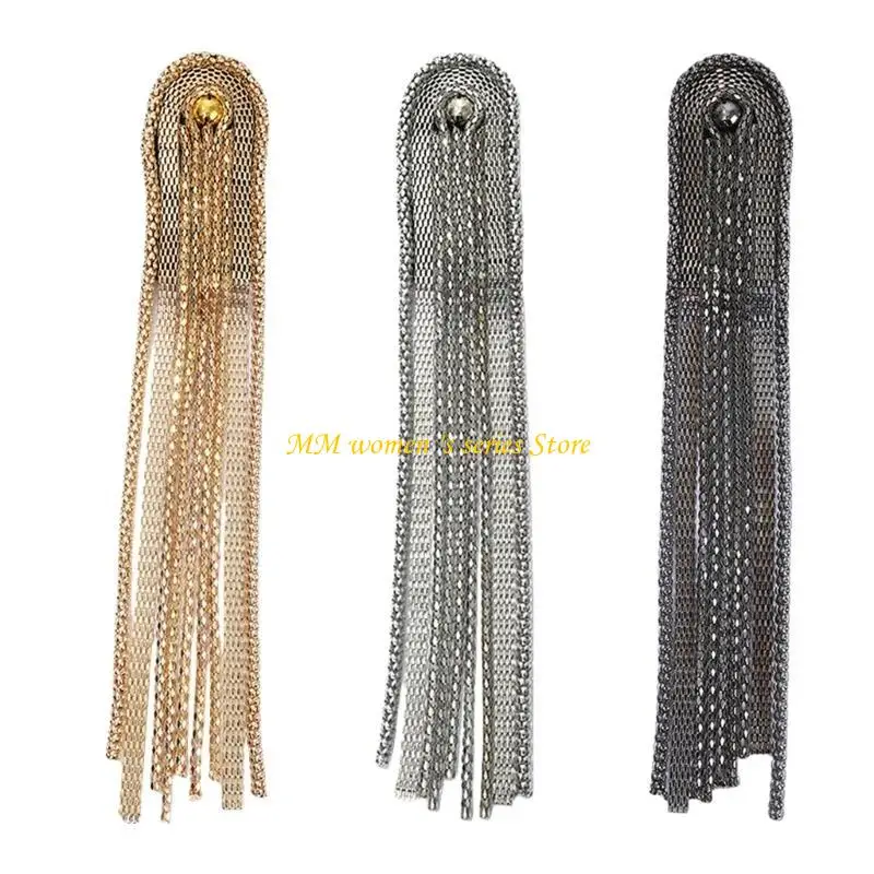 

Q39C British Handmade Shoulder Jewelry Tassels Epaulettes Clothing Accessories Epaulet Shoulder Brooches