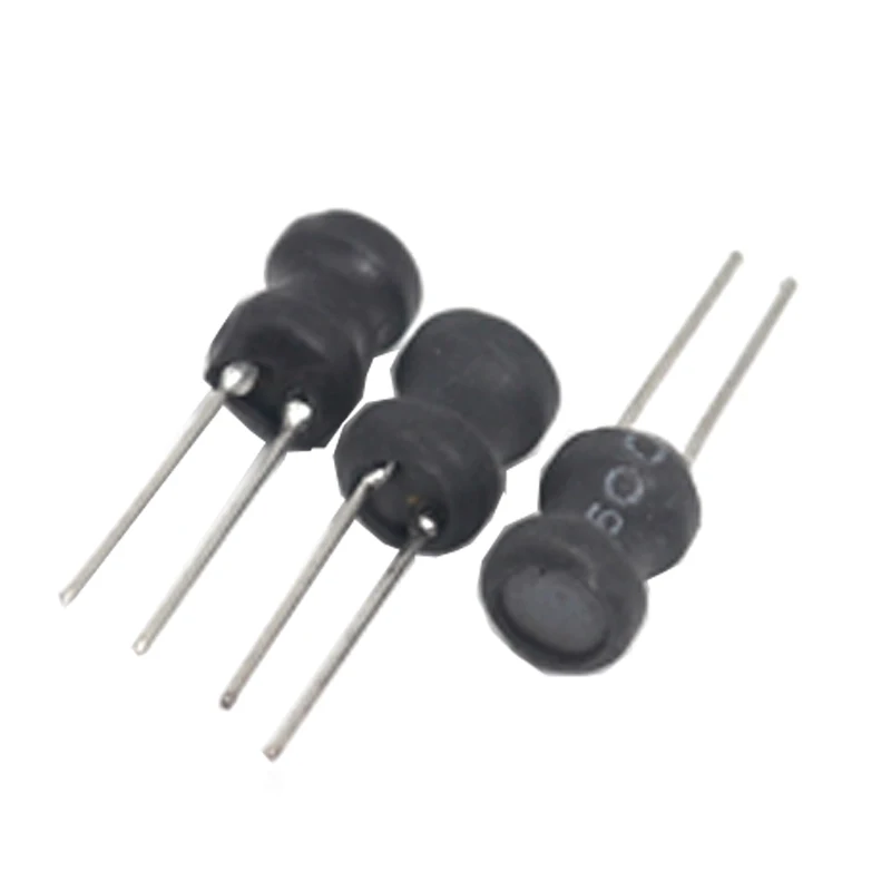 【30PCS】6X8mm 2.2UH 4.7UH 10uH 22uH 100uH 330uH 470uH 1MH 2.2MH 4.7MH 10MH Inductance 2 Pins