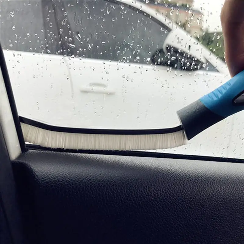 

Car Door Window Seal Strip Cleaning Brushes Multipurpose Hand-held Groove Gap Cleaning Tools Car Interior Cleaning Brushes