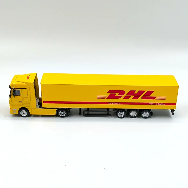 Diecast 1:87 Scale Trailer Truck & Container Truck Alloy Car Model Classics Adult Souvenir Gift Hobby & Toys