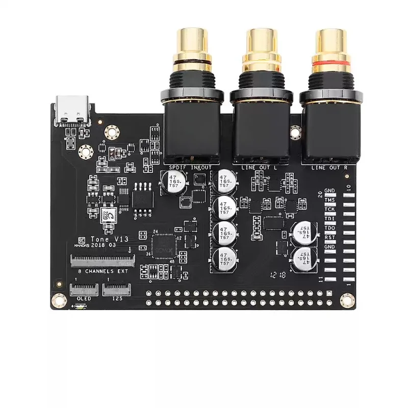 For Khadas Tone Board HiFi DIY Sound Card, USB DAC with XMOS & ES9038 for Audio Decoding