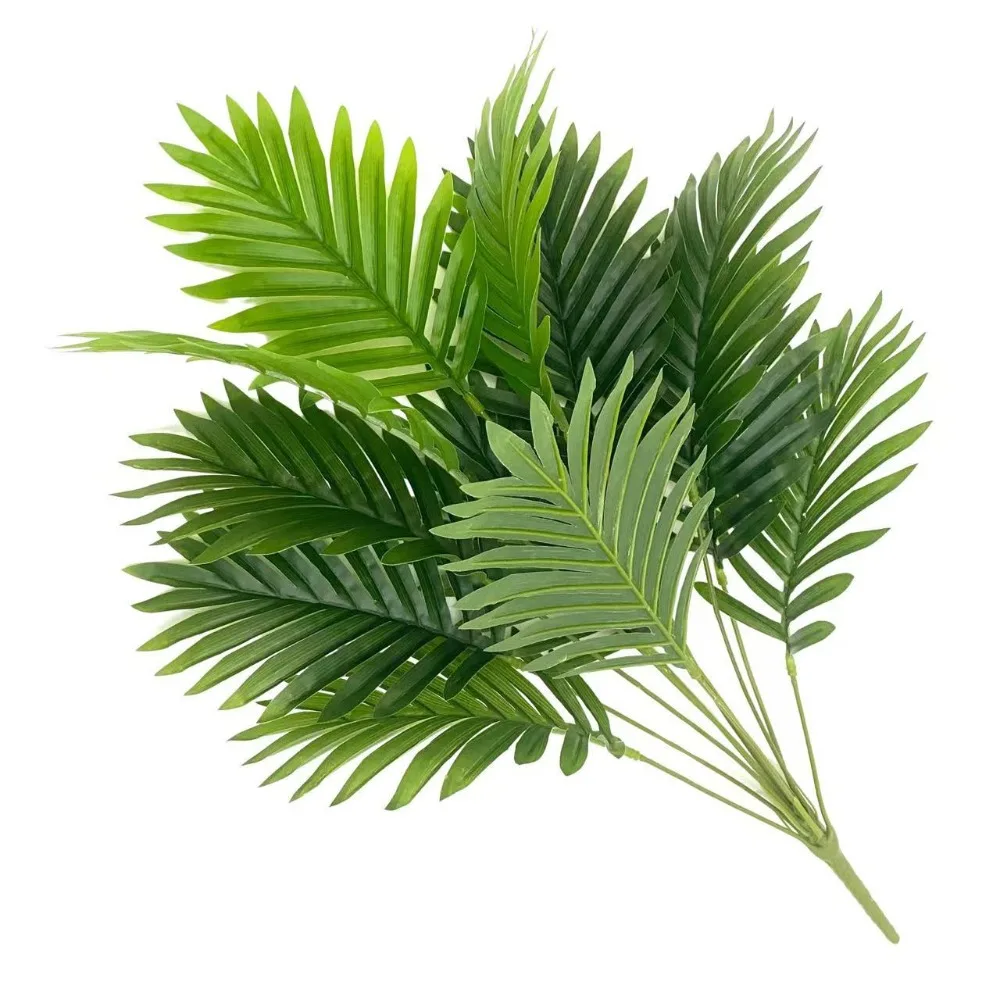 70–120 cm großer künstlicher Palme, tropische grüne Blätter, künstliche Pflanzen, Kunststoff-Monstera-Kunstbaumzweig für Zuhause, Küche, Dekoration – Detail 12