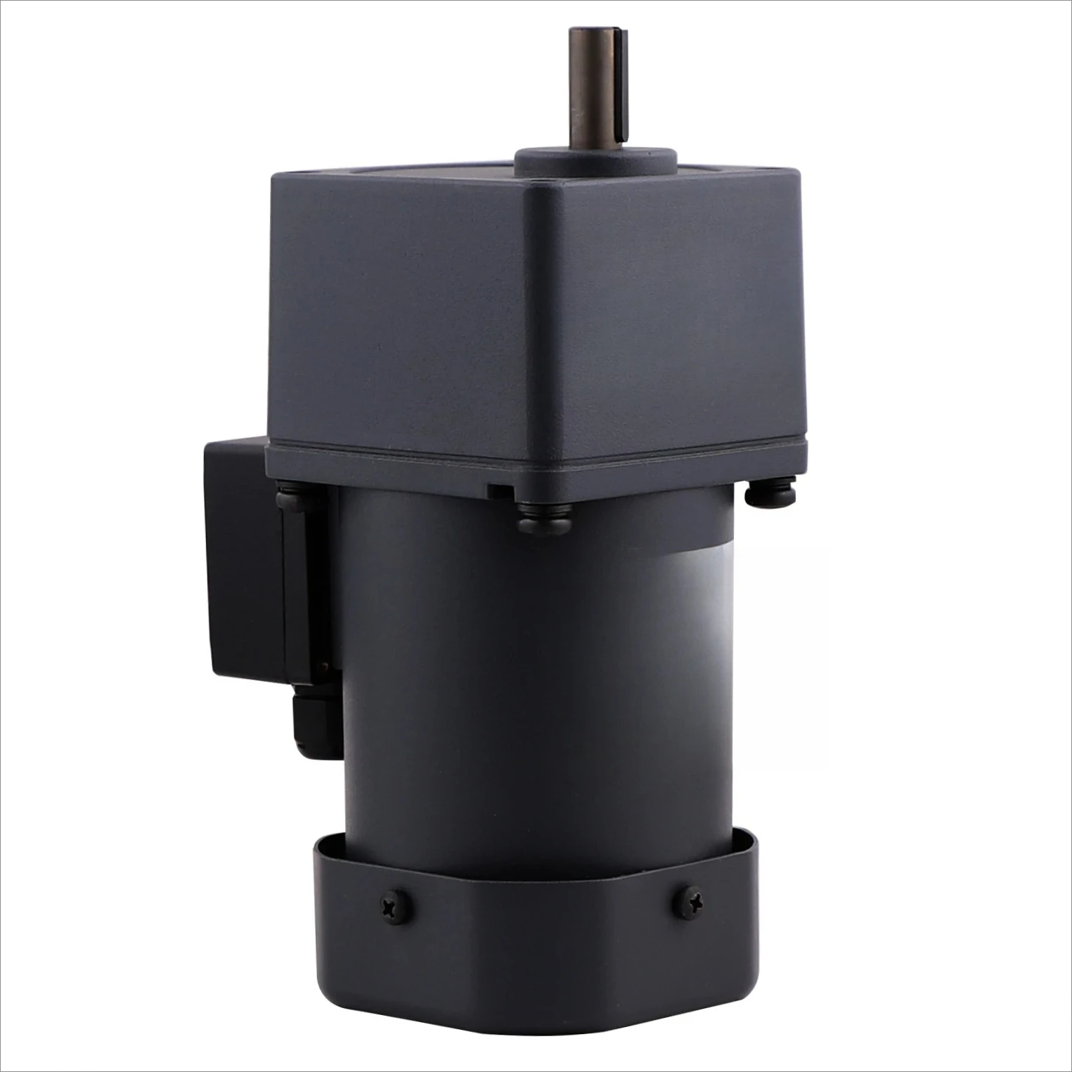 40W 60W 90W 120W 180W 3 Phase Spiral Bevel Right Angle Hollow Shaft Electric AC Gear Motor 5IK60GU-SF/5GU12.5RC
