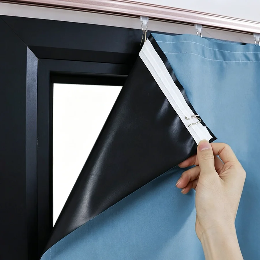 Curtain Accessories 32/109Yards White Cloth Belt 2.5cm Curtain Pleated Tape Curtains Eyelets Ring Grommet Top Punching Hook