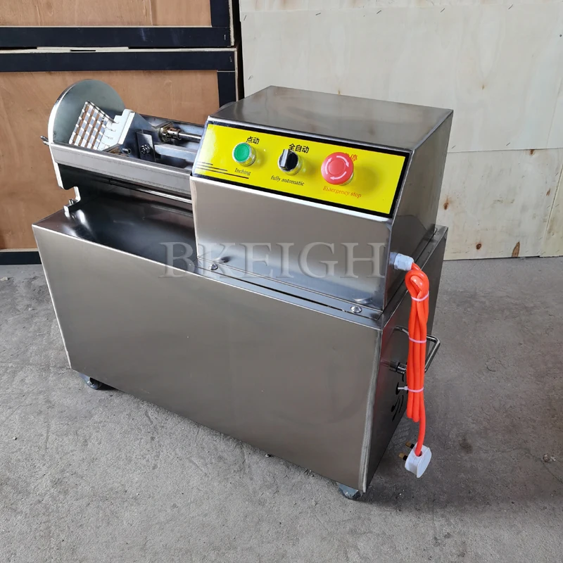 

Commercial Electric Potato Shredder, Small Vegetable Cutter, French Fry Cutting Machine