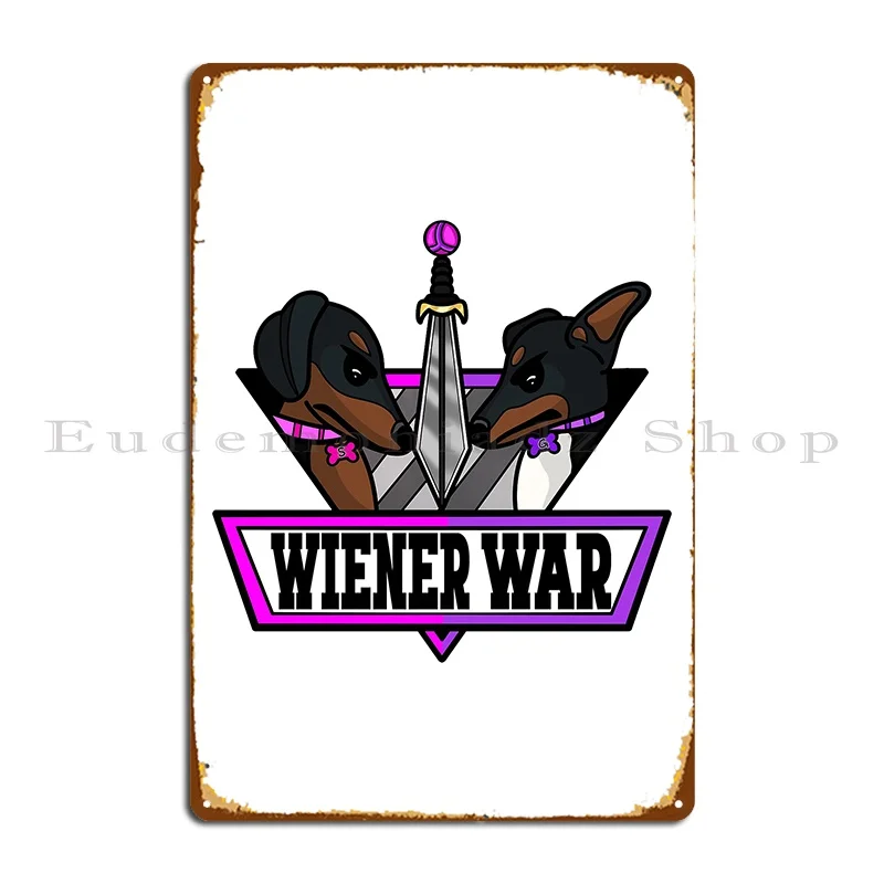 wiener war logo Metal Sign Decoration Club Designing printed Living Room Tin Sign Poster