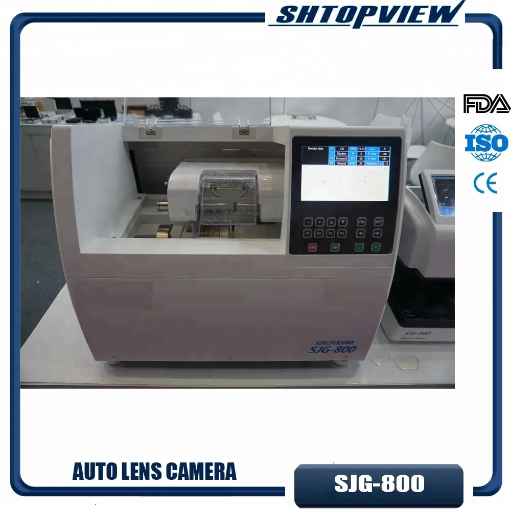 China New High Quality Auto Patternless Lens Edger SJG-800A 2D Fully Lens Edging Machine