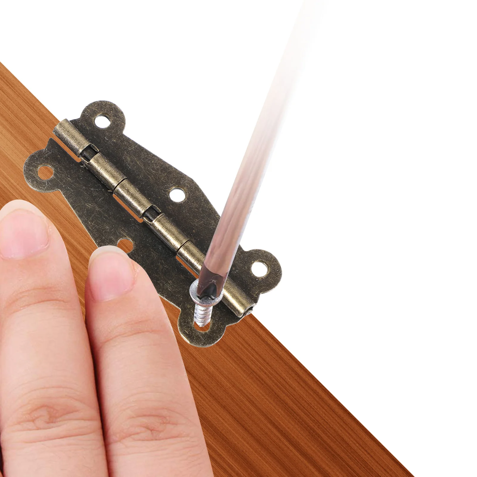 

30Pcs Butterfly Hinge Vintage Retro Furniture Hinges for Drawer Cabinet Box Cupboard Door Butt Hinges Cabinet Hinge