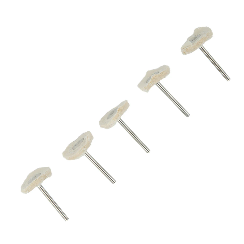 For Jewelry Fine Polishing Buffing Pad Polishing Wheel 25mm 5pcs Buffing Wheel Grinding Head Polishing Cloth Wheel