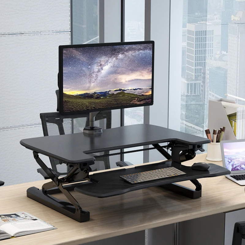 Office Lifting Platform M9 Standing Office Desk Folding Elevated Rack Computer Height Adjusting Monitor Height Increasing Table