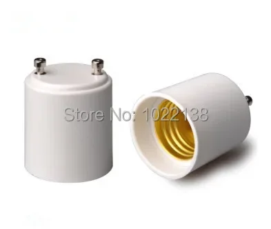 Free Shipping 200pcs GU24 to E26 E27 led lamp holder converter fireproof GU24-E26 E27 light bulb base socket adapter