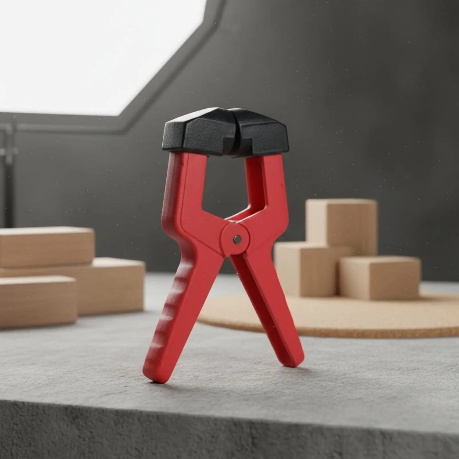 三角クランプ クランプ 赤色プラスチックコイルクランプ ハン - Tools For Woodworking Workshop のレビューと価格