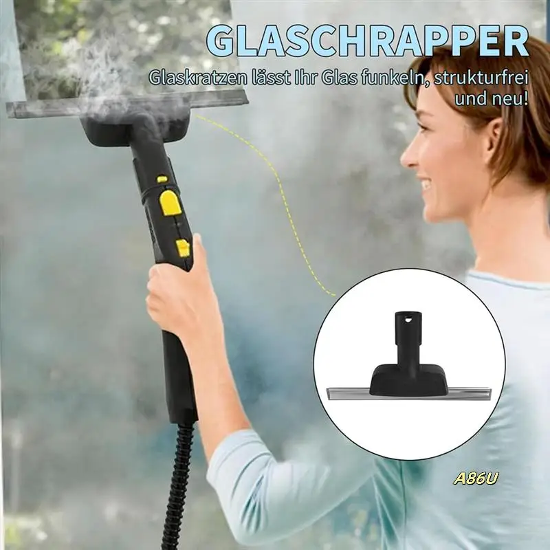 

For Karcher Steam Cleaner SC1 SC2 SC3 SC4 SC5, Hand Nozzle Replacement Parts 2.884-280.0, Round Brush Cloth Accessories