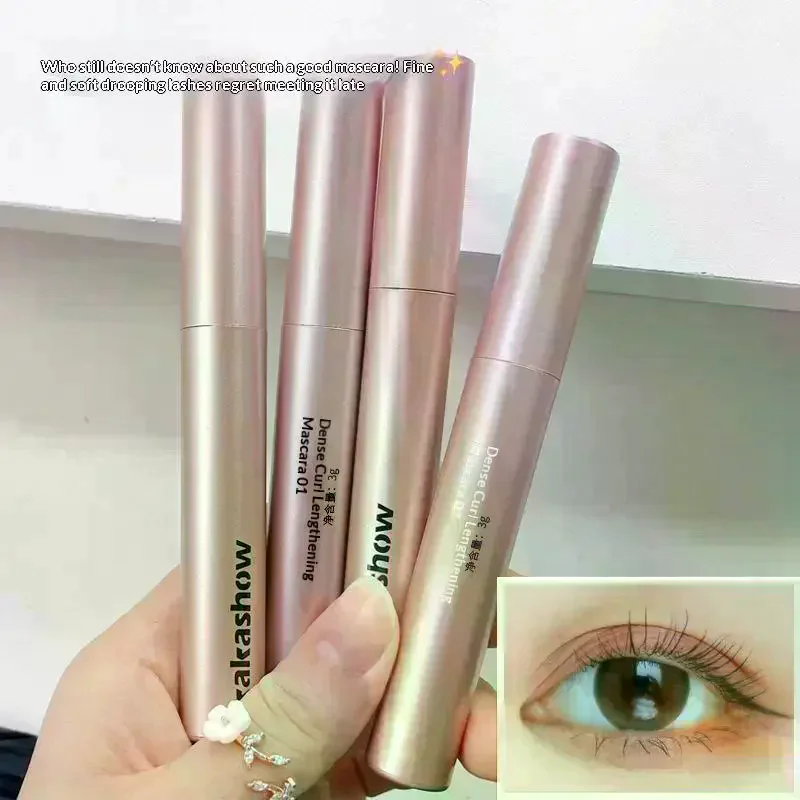 Long Lasting Curling Mascara, Waterproof & Sweatproof, No Clumping, Natural Lash Effect, Perfect For Daily Makeup Lift