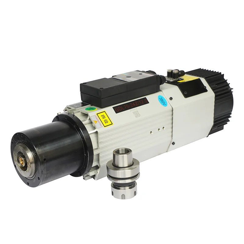 

HQD air-cooled spindle for numerical control router 12KW 380V 24000 rpm Atc spindle