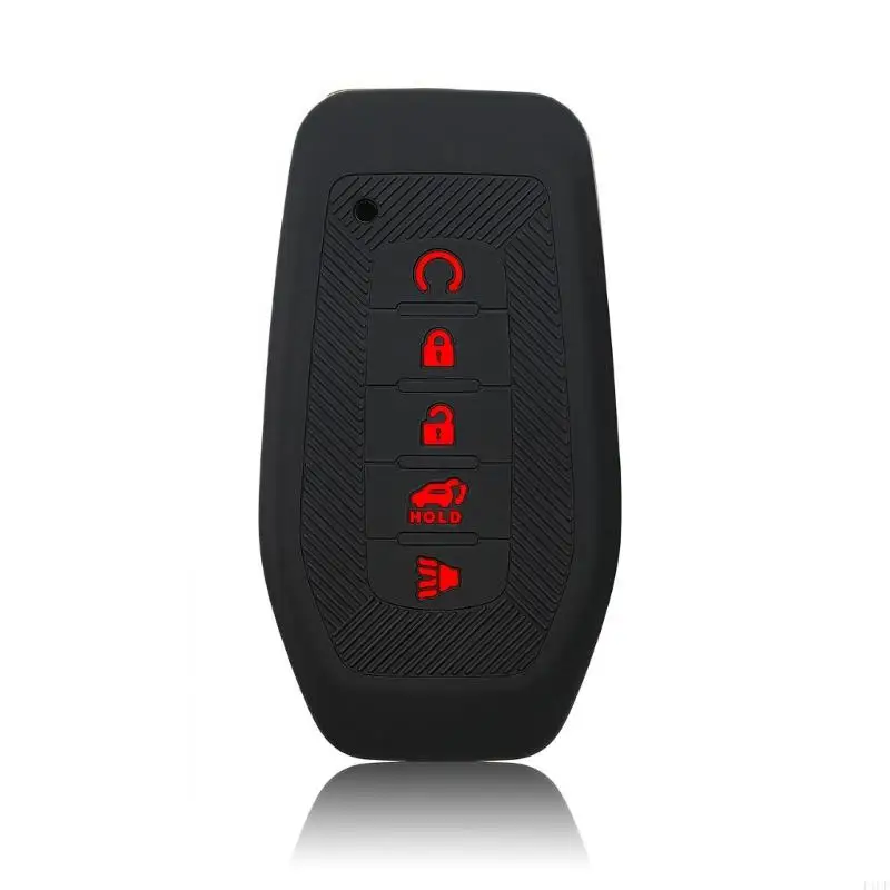 F1CF Waterproof 5 Button Car Protector Soft Silicone Shell Precise Cutout Engineering
