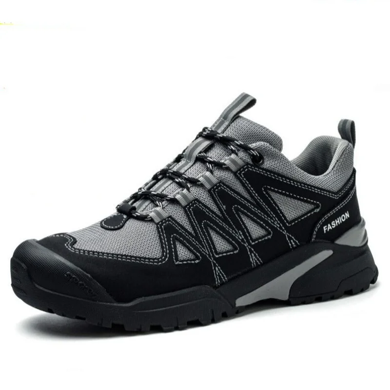 High-end Work Sneakers Steel Toe Shoes Men Safety Shoes Puncture-Proof Work Shoes Boots Fashion Indestructible Footwear Security_voghion.com