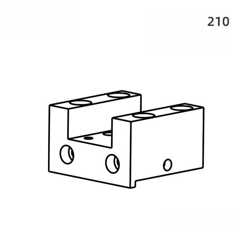 front water outlet turret numerical control lathe round ha Ting machine 55 fixed tool holder