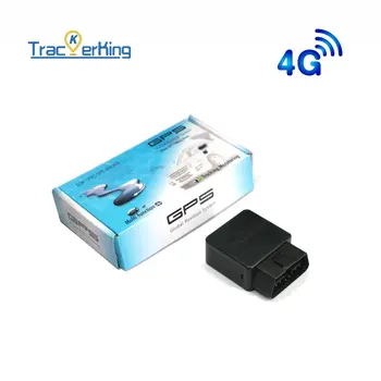 TrackerKing OBDII GPS Tracker OBD2 Sledovací zařízení Monitor GPS Tracker Stav auto ACC Alarm Otřesy Pohyb SMS Volání Sledování Geofenc 8 nejlepší prodej SMS autoalarm - №2